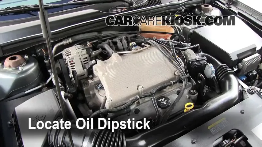 2004 Chevrolet Malibu LS 3.5L V6 Oil Check Oil Level